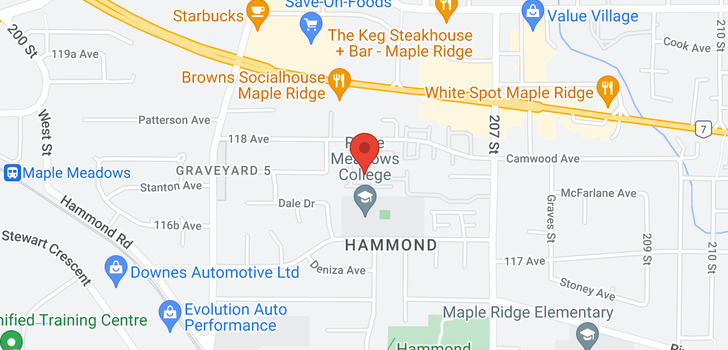 map of 44 20554 118 AVENUE